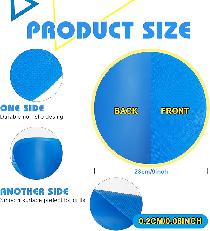 9 inch Spot Markers Flat Field Cones (6 pcs)