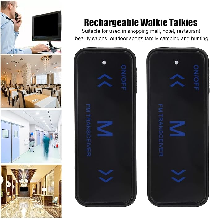 Mini Micro Walkie-Talkie V108 Rechargeable Sports,Etc.(V108)