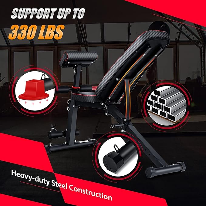 Adjustable Weight Bench 660LBS.