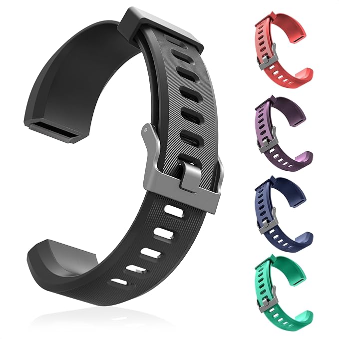 5 Pcs Fitness Tracker Id115plus Hr Replacement Band - Fitness Tracker Wrist Band Fitness Watch Bands Replacement - Fitness Tracker Bands Replacement Smart Watch Replacement Bands Replacement Wristband