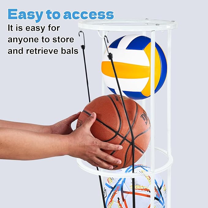 3 Layer Garage Ball Storage