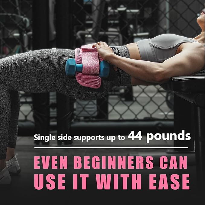 MANUEKLEAR Hip Thrust Belt for Women Glute Training
