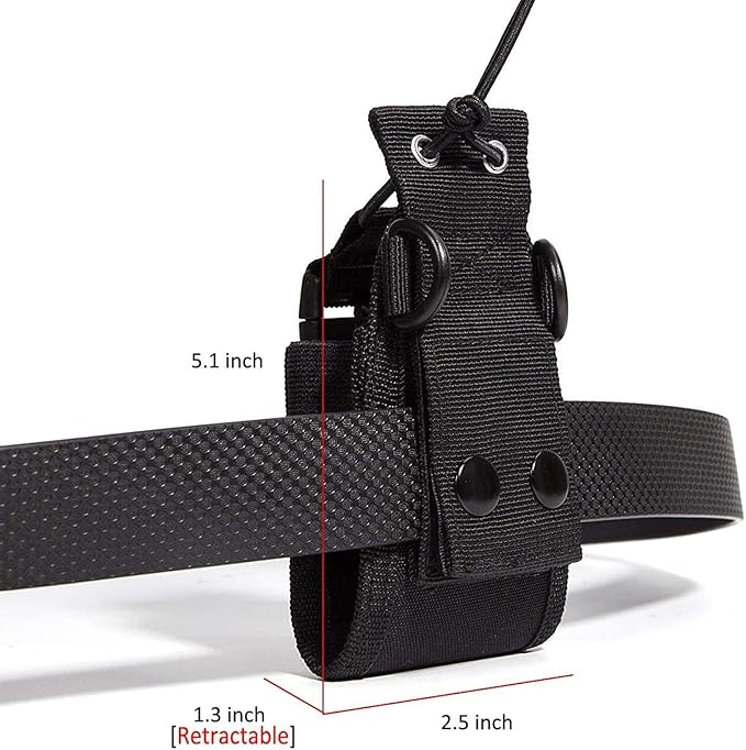 LUITON Radio Holder Walkie Talkie Pouch Molle Radio UV5R 888S 888S F8HP F8HP Kenwood H777 (2 (2 Pack)