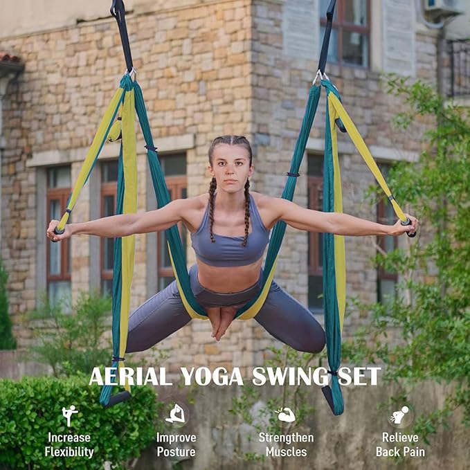 Aerial Yoga Flying Yoga Swing Set Yoga Hammock