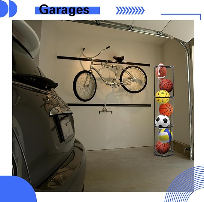 3 Layer Garage Ball Storage