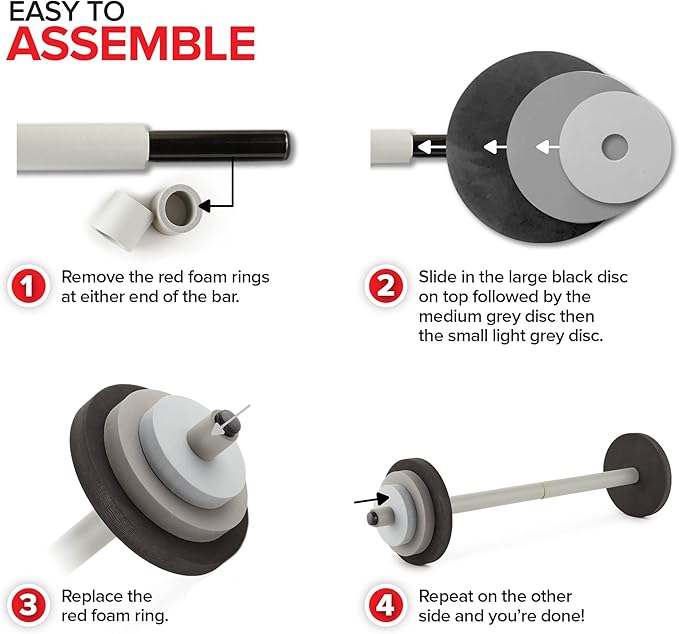 Modern Innovations Kids Barbell Weight Set