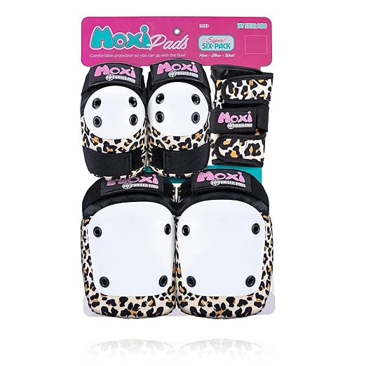 187 Killer Pads Six Pack Pad Set, Elbow Pads, Knee Pads, and Wrist Guards - Ideal for Skateboarding, Roller Skating, and Inline Skating