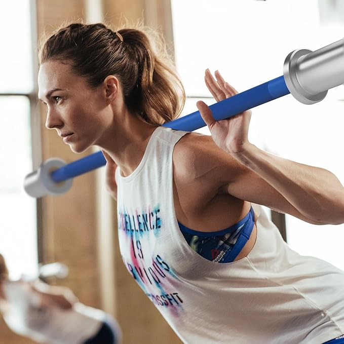 5LB Mini Barbell Bar Beginner Women Kid Bar