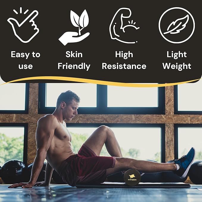 High-Density Foam Muscle Roller – Textured Foam Rollers 35" (FITIZEN 90 x 15 cm)