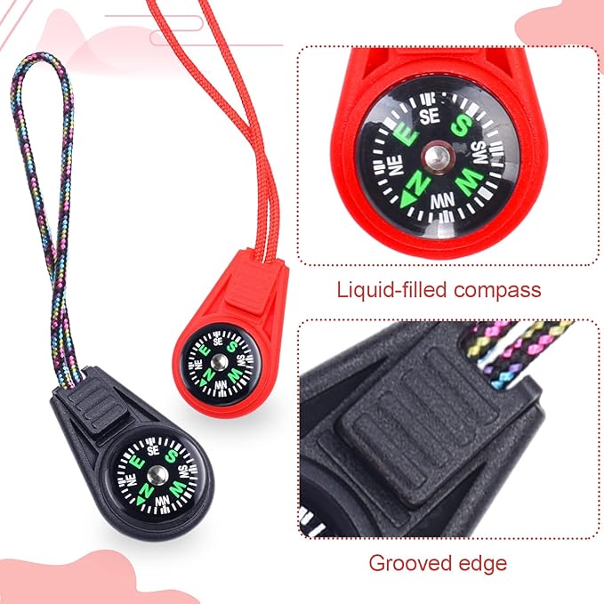 Mini Compass for Kids Compass Keychain,Button Compass Bulk