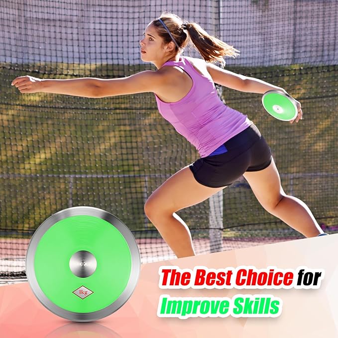 4 Pcs Sports Training Discus 1kg 1.5kg 1.75kg 2kg Discus