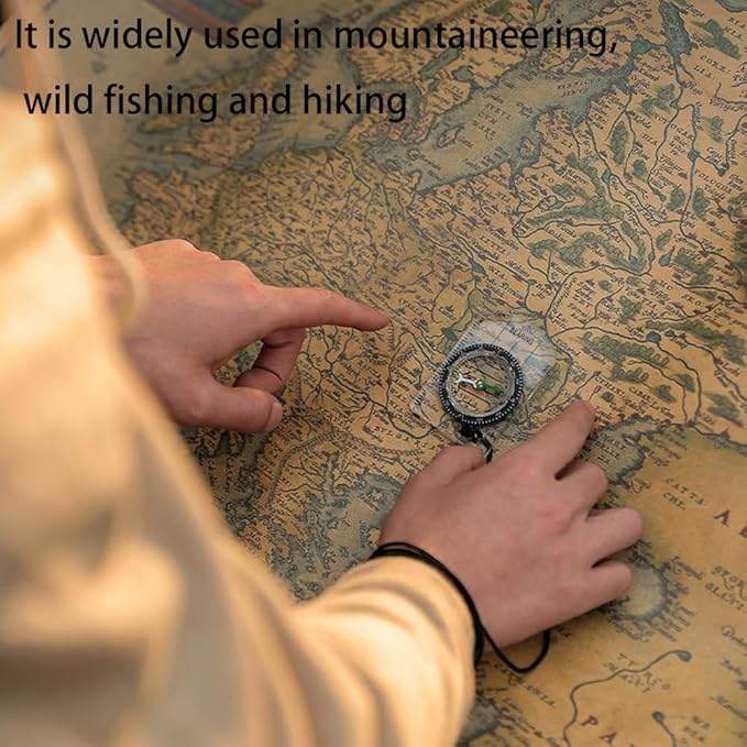 6 pcs Orienteering Compass
