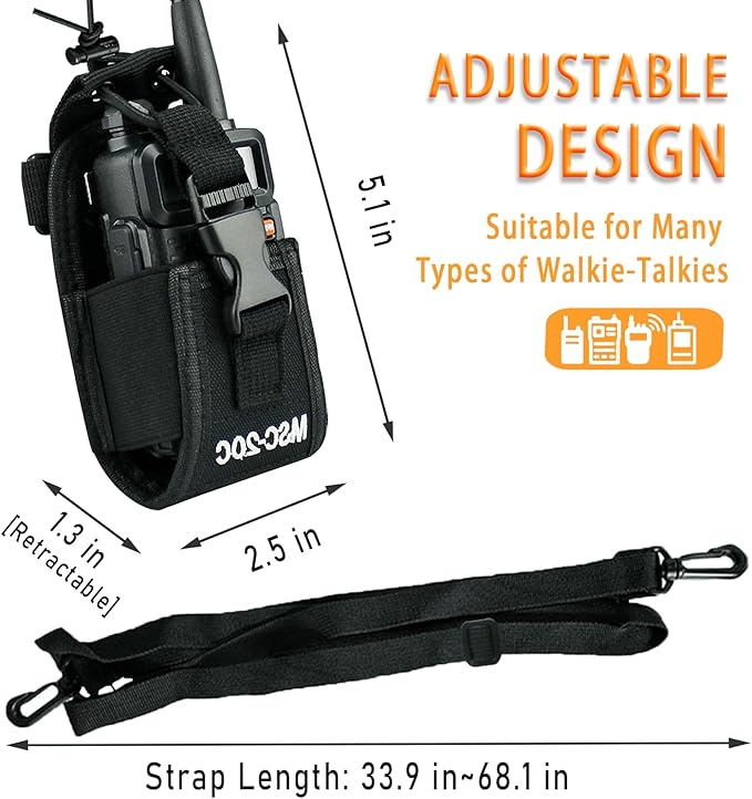 4 Pack Radio Holster