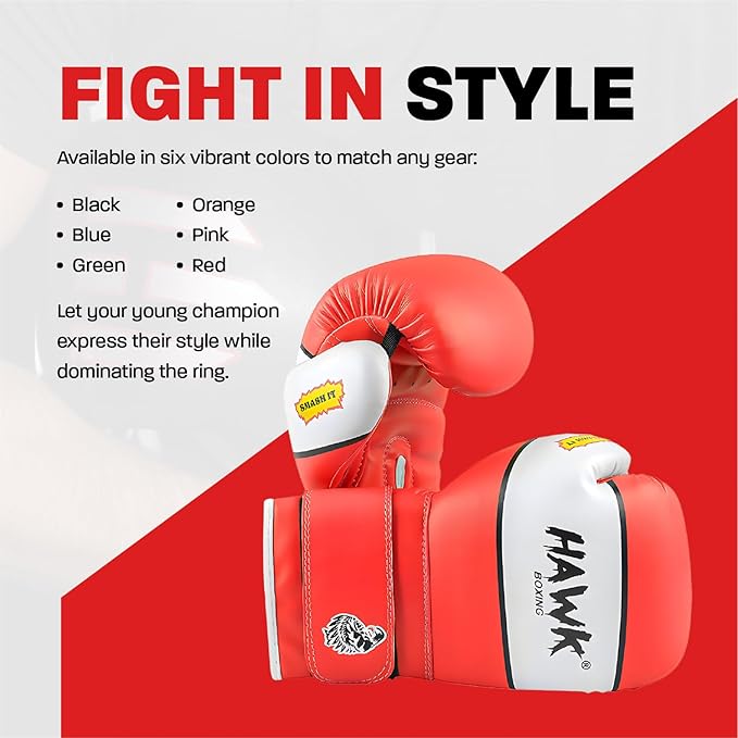 Kids Boxing Gloves for Kids Children Youth Punching Bag Kickboxing Muay Thai Mitts MMA Training Sparring Gloves