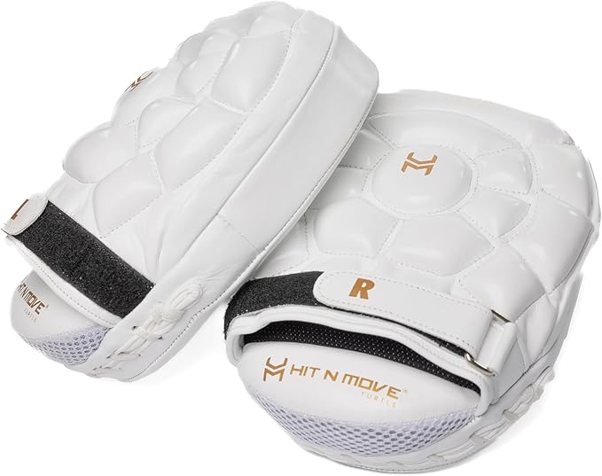 HIT N MOVE Turtle Boxing Mitts and Pads Suitable for Boxing Gloves Men, Boxing Equipment, MMA Gloves Men, UFC Gloves, Boxing Mitts Leather, Training Gear for Athletes, High-Performance Focus Mitts