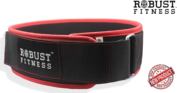 4" Straight Weightlifting Belt for Abdominal & Back Support