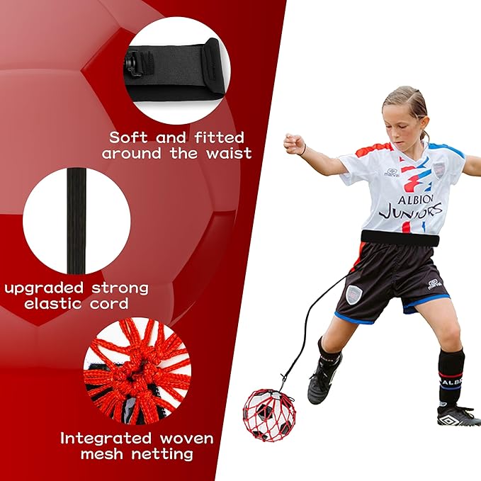 2PCS Soccer Ball Net Soccer Training Equipment 3, 4, 4, 5 5
