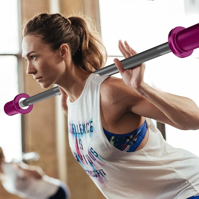 5LB Mini Barbell Bar Beginner Women Kid Bar