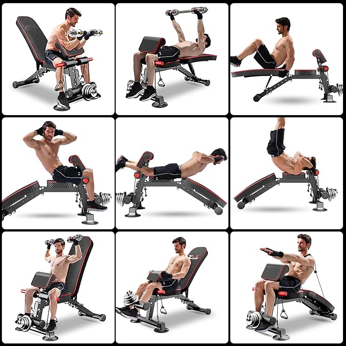 Adjustable Weight Bench 500LBS