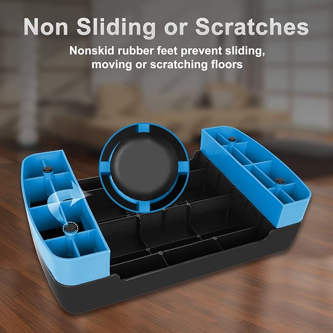 Height-Adjustable 4"-6" Step Aerobics Platform Fitness Equipment Stepper 2 Riser