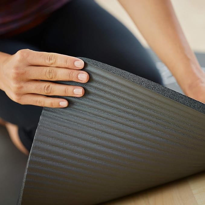 Merrithew STOTT PILATES Deluxe Pilates Mat with Grommets 0.6 inch 15 mm,