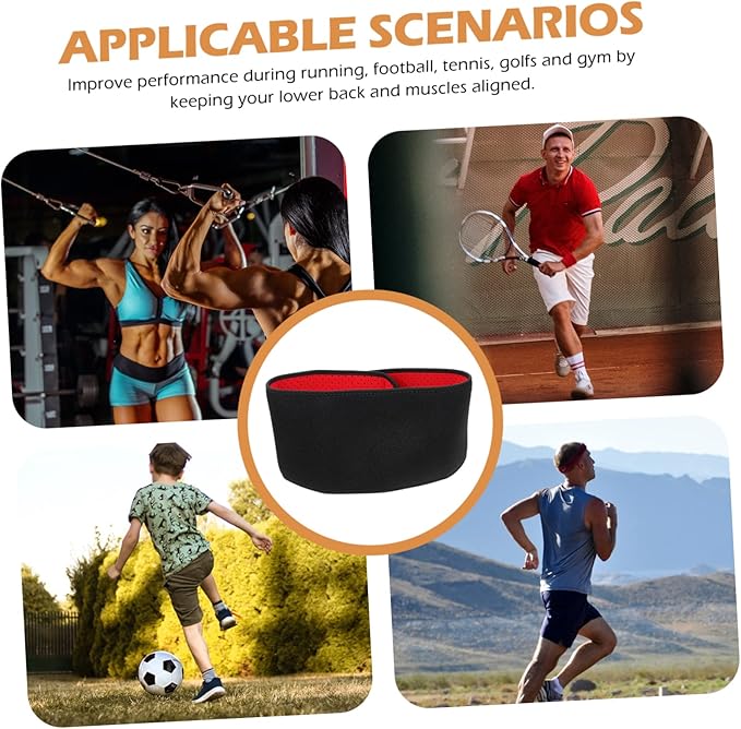 Hemoton 2pcs Dance Belt Workout Belt Waist Support