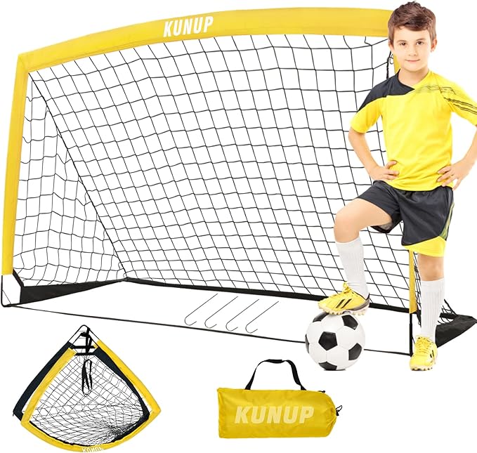 Kids Soccer Goal for Backyard 5×3, 6×4, 6×4, 9×5FT 9×5FT Easy