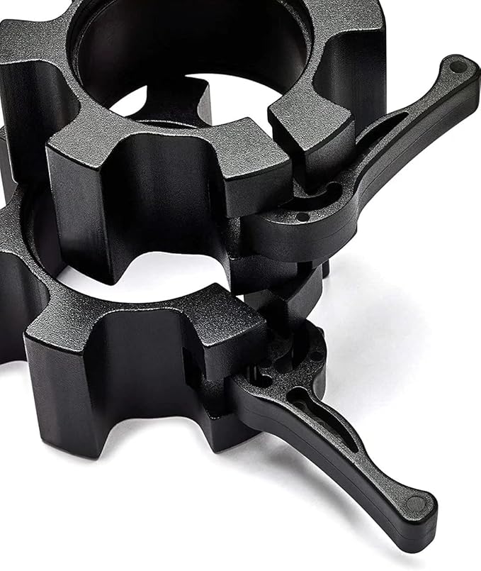 Metal Olympic Barbell Clamps 2inch Heavy Duty Exercise Collars 2" Barbell,Quick 1 Pair