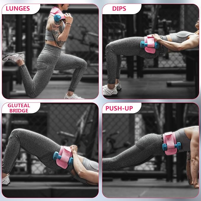 MANUEKLEAR Hip Thrust Belt for Women Glute Training