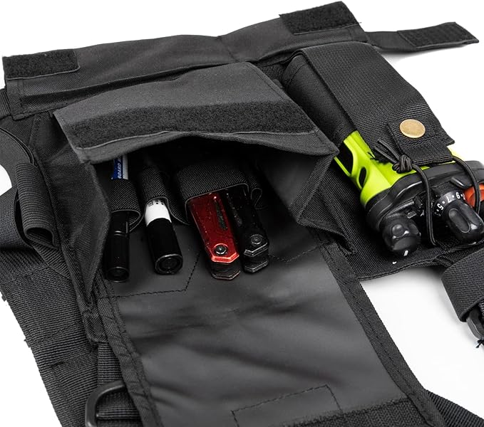 LUITON Radio Chest Harness with Reflective Strips Shoulder