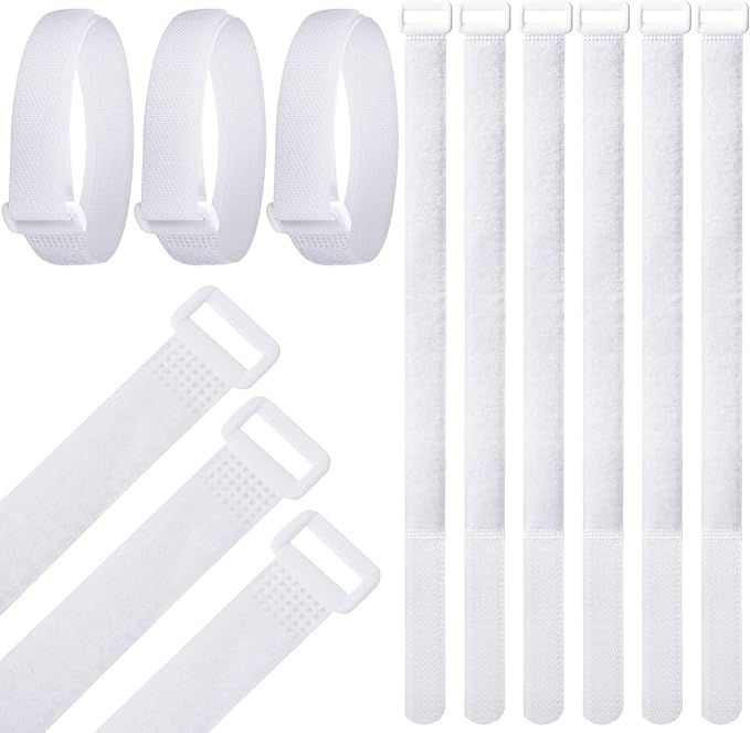 30 Pcs Goal Net Straps Soccer Attachment Straps 14 x 0.8 Inch