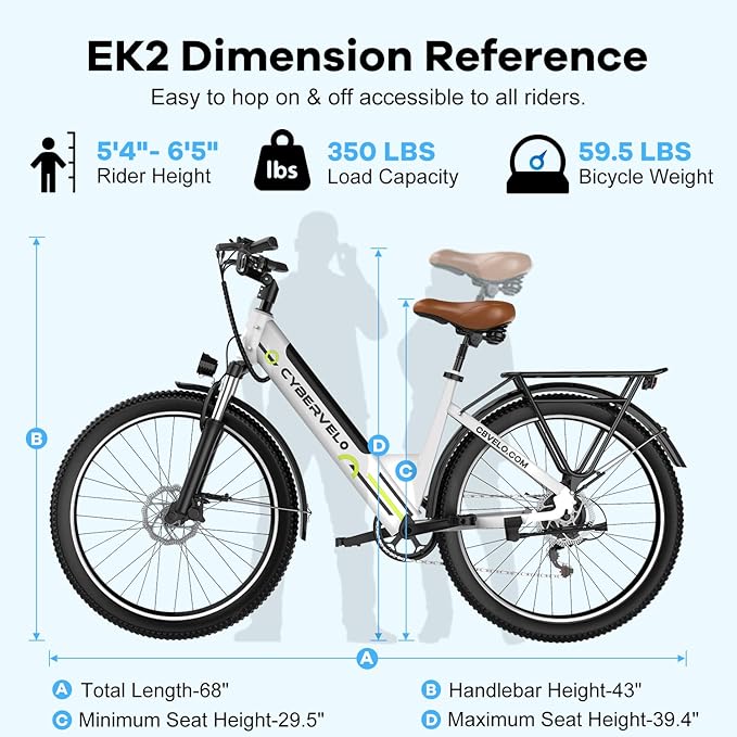 1000 Peak Electric Bike for Adults,up 80 Miles Removable Battery Ebike, 26" Electric E Bike with 7-Speed,Adult Electric Bicycles for Commute Beach Snow Womens All Terrain