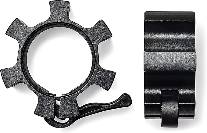 Metal Olympic Barbell Clamps 2inch Heavy Duty Exercise Collars 2" Barbell,Quick 1 Pair