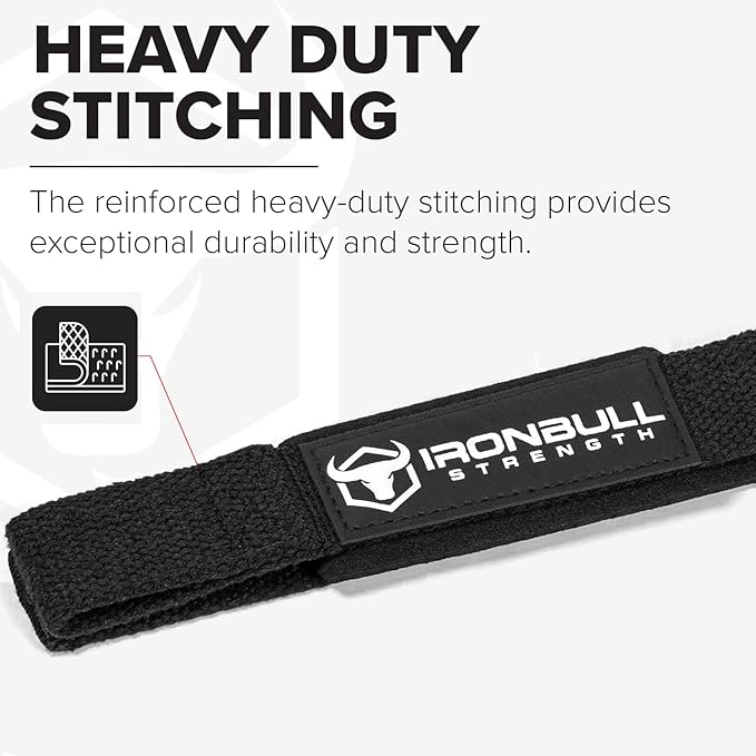 Lifting Straps (1 Pair) - Wrist Straps for Weightlifting - Lifting Straps Gym for Deadlift - Weight Lifting Straps for Weight Training - Gym Straps for Workout, Powerlifting, Strength Training and Bodybuilding - For Men and Women