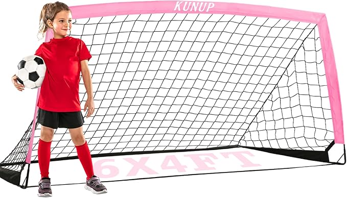 Kids Soccer Goal for Backyard 5×3, 6×4, 6×4, 9×5FT 9×5FT Easy
