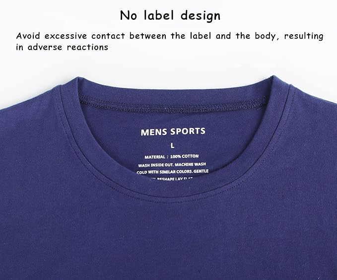 Men's Workout Bodybuilding Tank Tops Athletic Training Gym Shirts Vest Cotton Cut Off Sleeveless Muscle T-Shirt