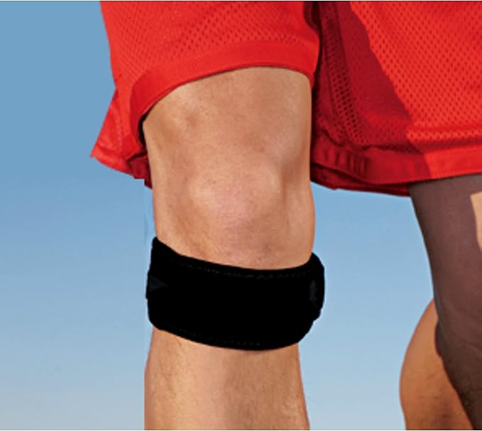 ACE Brand Knee Strap, Adjustable, Black, 1/Pack
