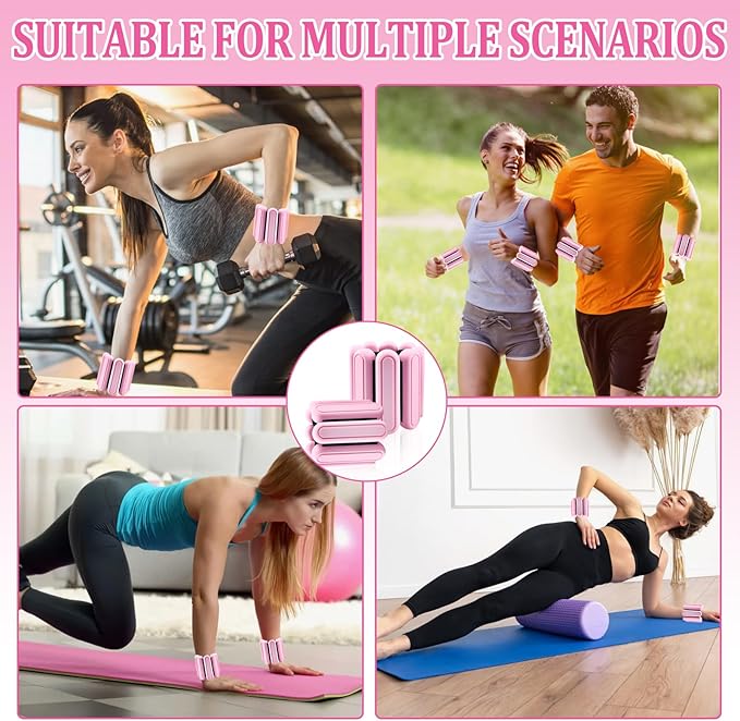 Adjustable Ankle Weights for Women Men Kids Wrist