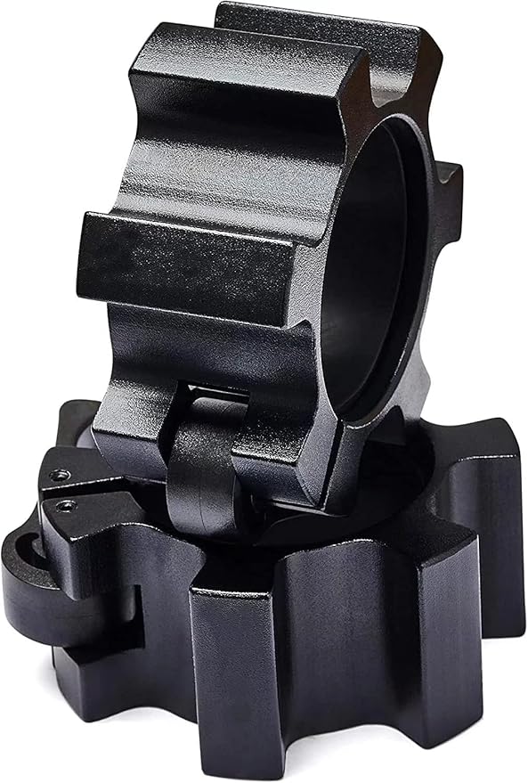 Metal Olympic Barbell Clamps 2inch Heavy Duty Exercise Collars 2" Barbell,Quick 1 Pair