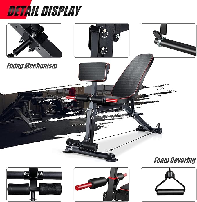 Adjustable Weight Bench 660LBS.