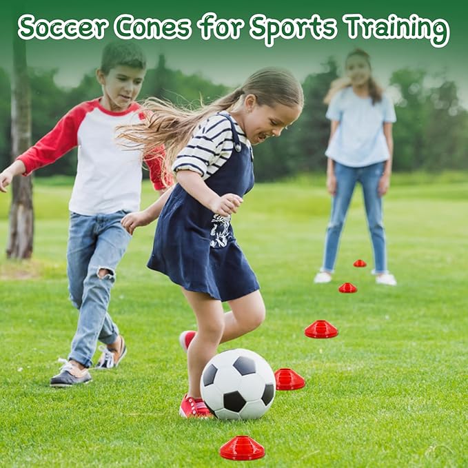 30 Pcs Disc Cones Training Cones Agility Soccer