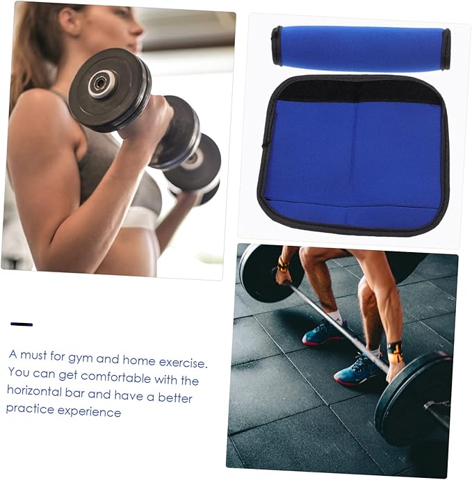 2pcs Horizontal Bar Non-Slip Curl Bar with Weights