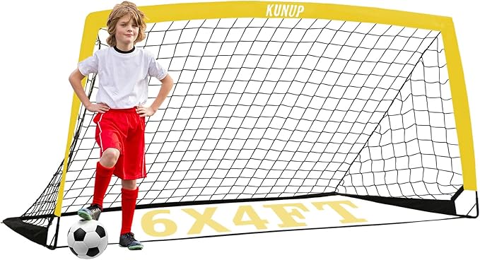 Kids Soccer Goal for Backyard 5×3, 6×4, 6×4, 9×5FT 9×5FT Easy