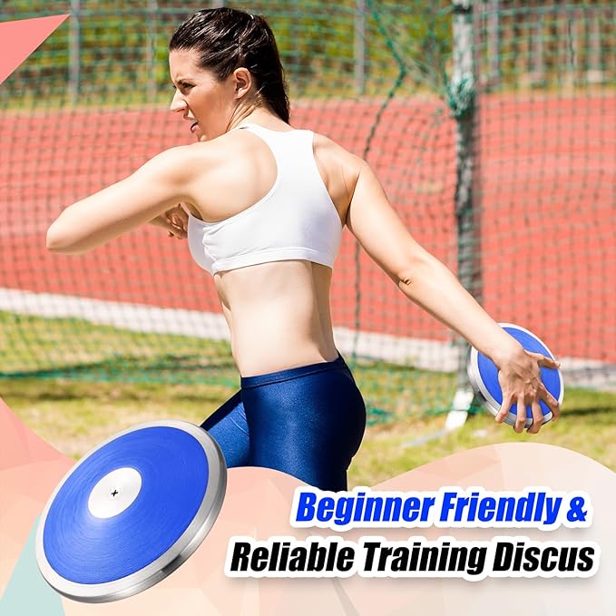 4 Pcs 1kg Sports Training Discus Boys Girls