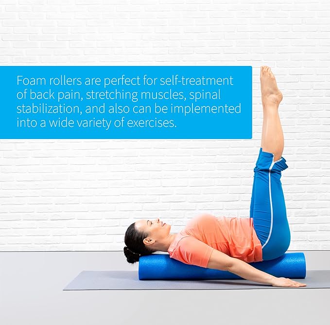 High Density 18" Blue Foam Roller for Full