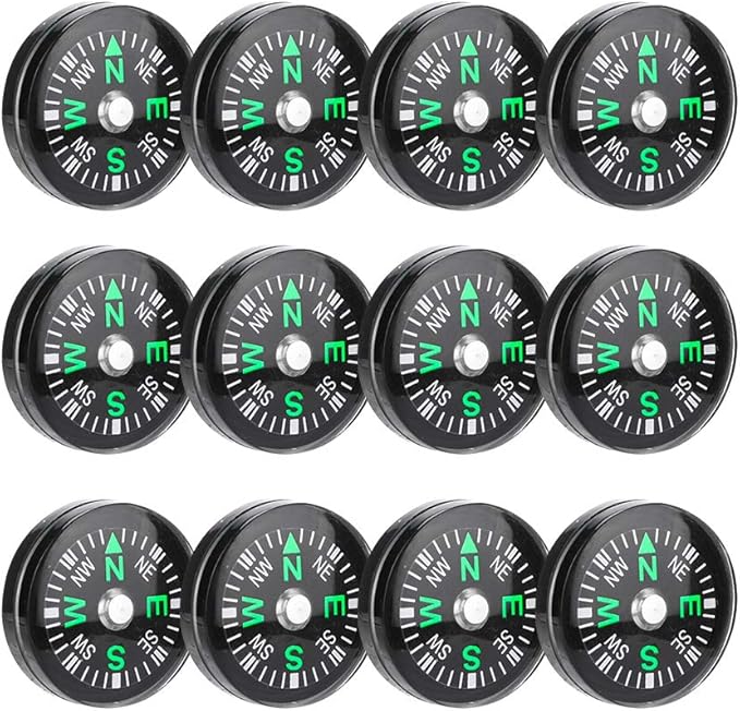 20mm Oil Filled Compass 12Pcs Micro
