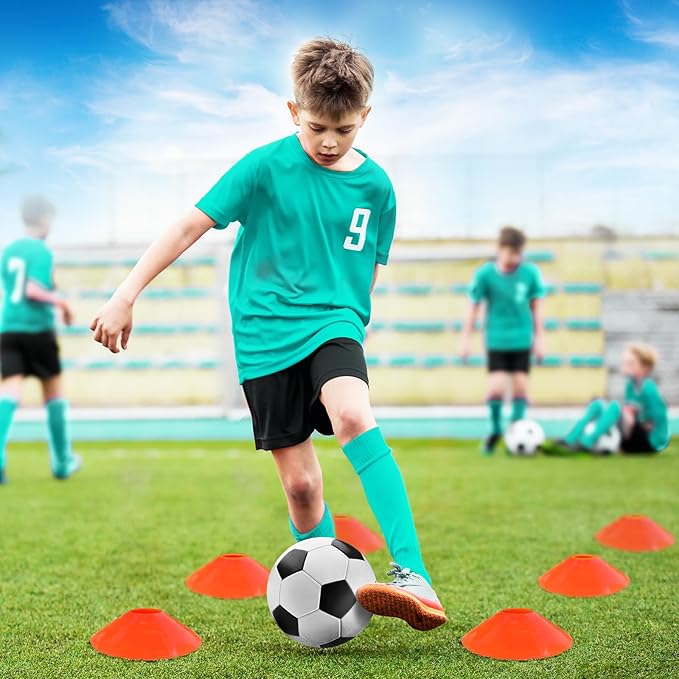 Kids Soccer Goals for Backyard Set - 2 4' x 3' Portable