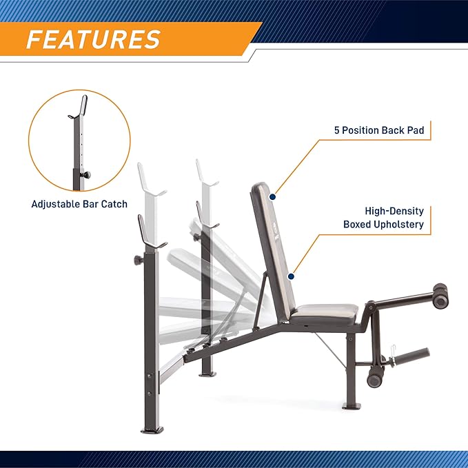 Marcy Olympic Weight Bench MWB-4491