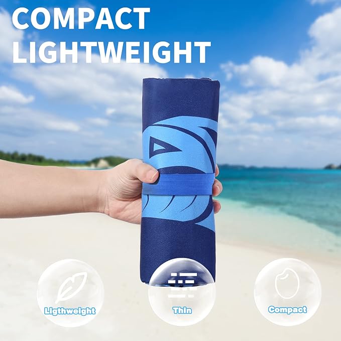 4 Pack Lightweight Thin Beach Towel Oversized 71"x32"