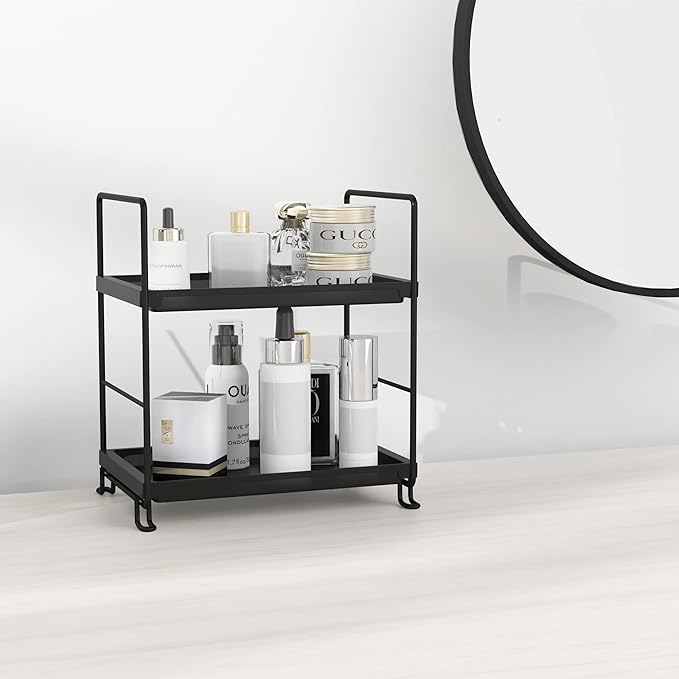 2 Tier Bathroom Organizer Countertop